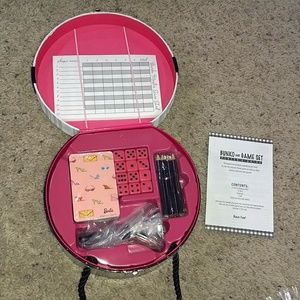 barbie bunco game set